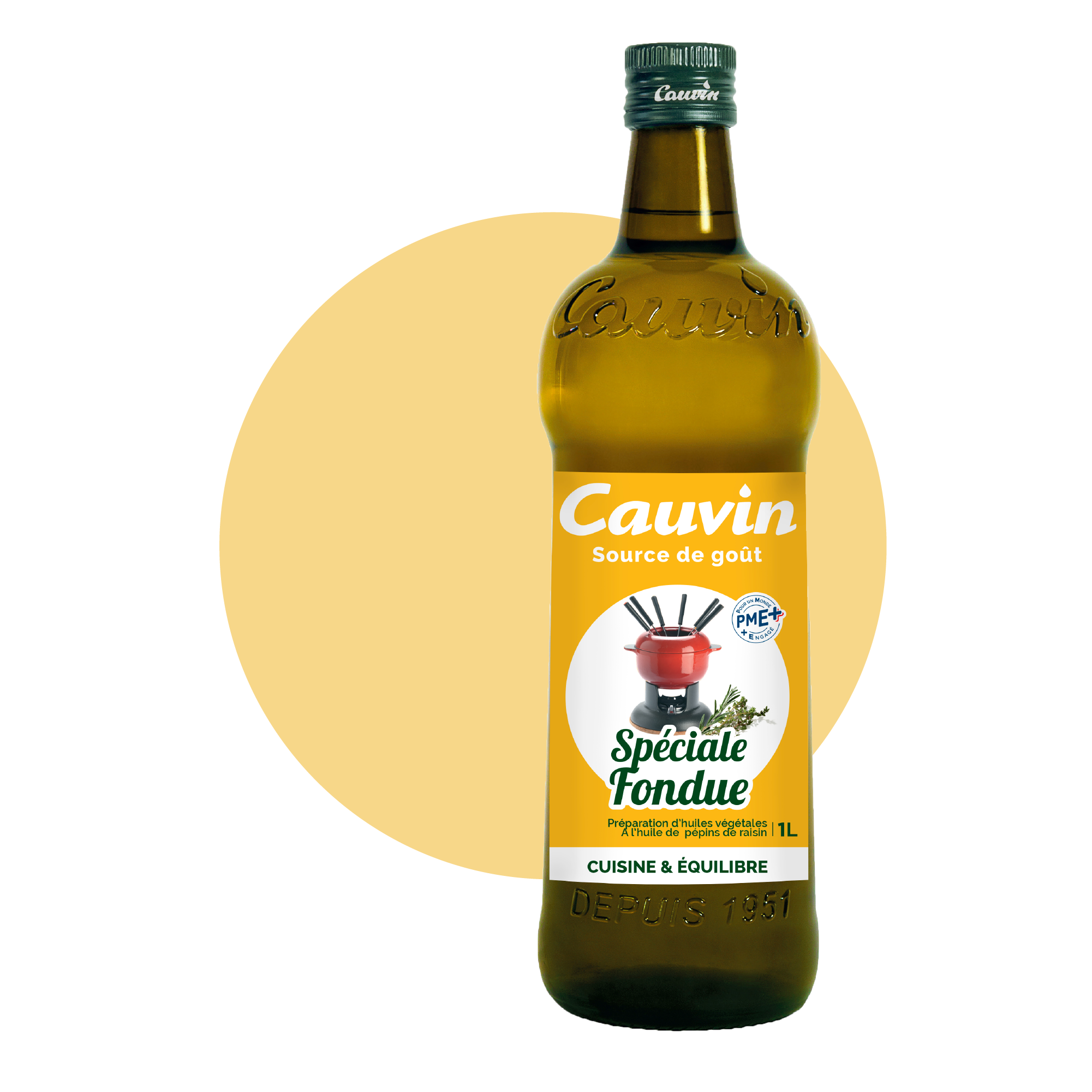 Huile spéciale Fondue Huile Cauvin