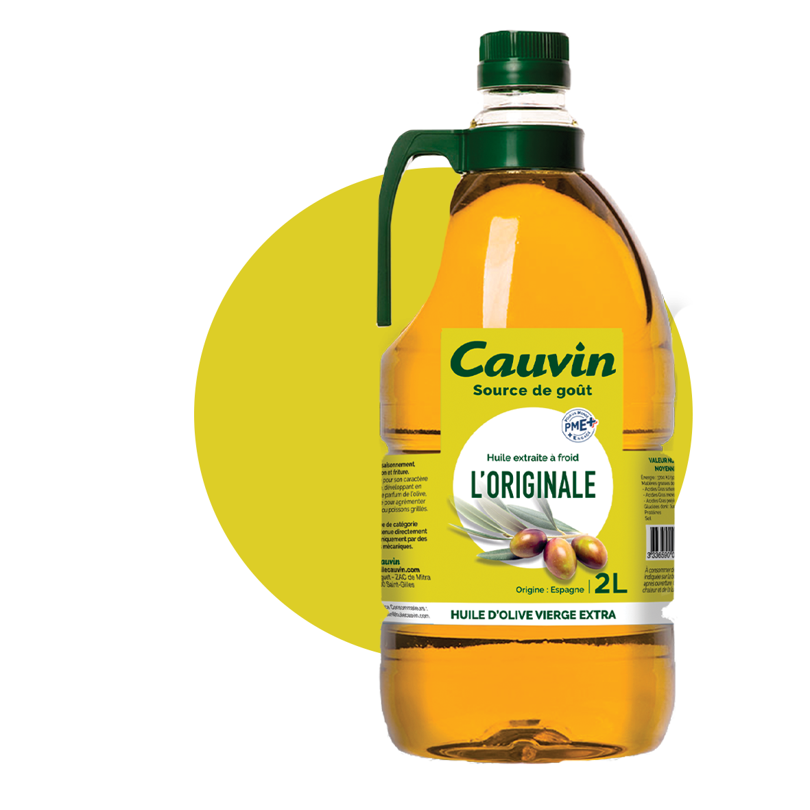 L Originale Huile D Olive Vierge Extra Huile Cauvin [ 1181 x 1181 Pixel ]