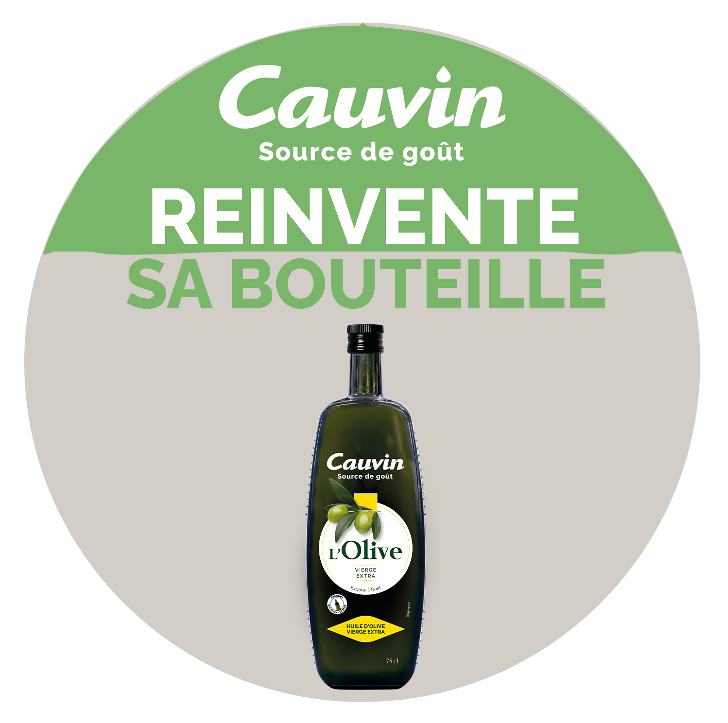 Cauvin réinvente sa bouteille !