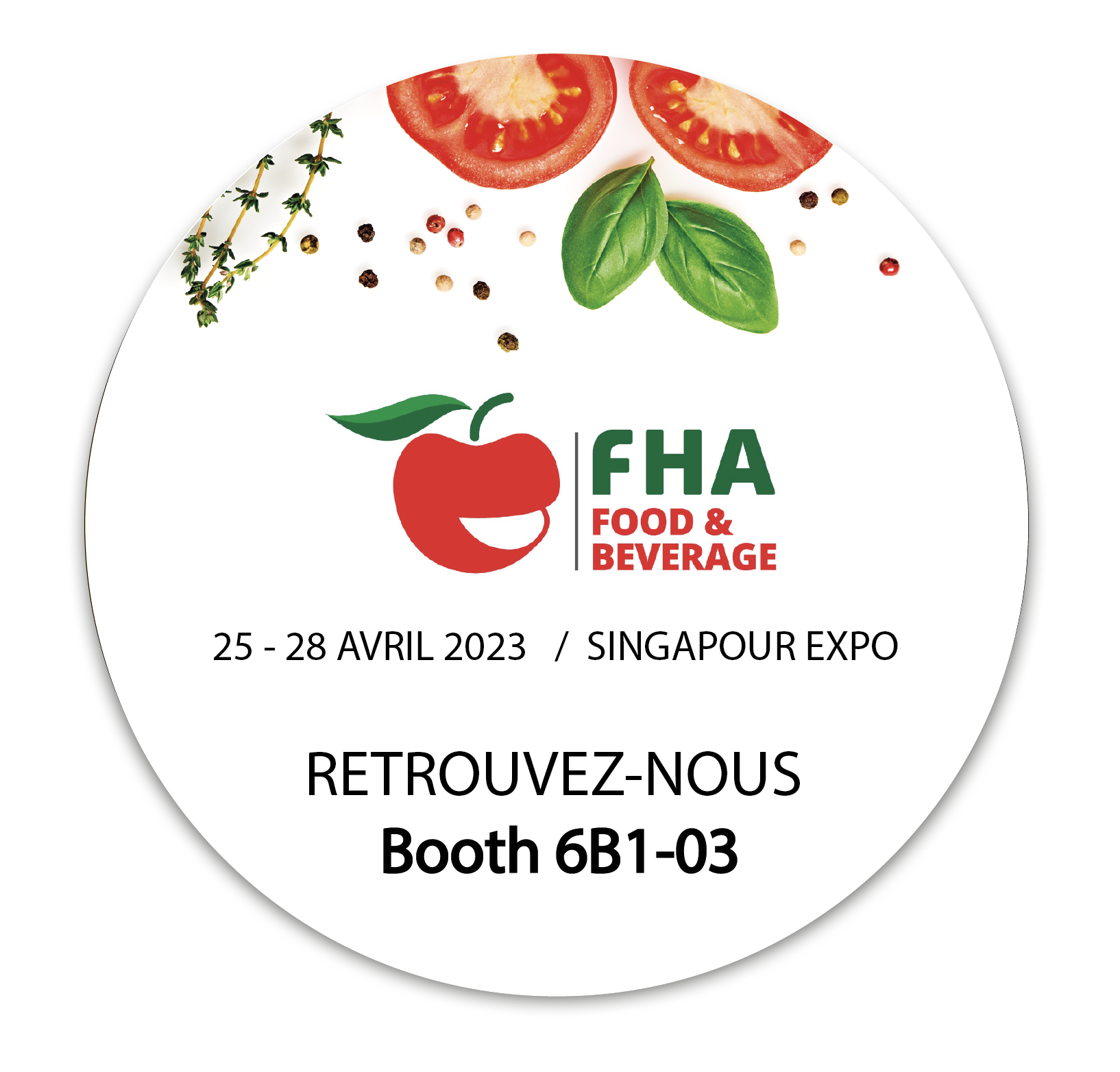 Retrouvez-nous au salon FHA à Singapour !