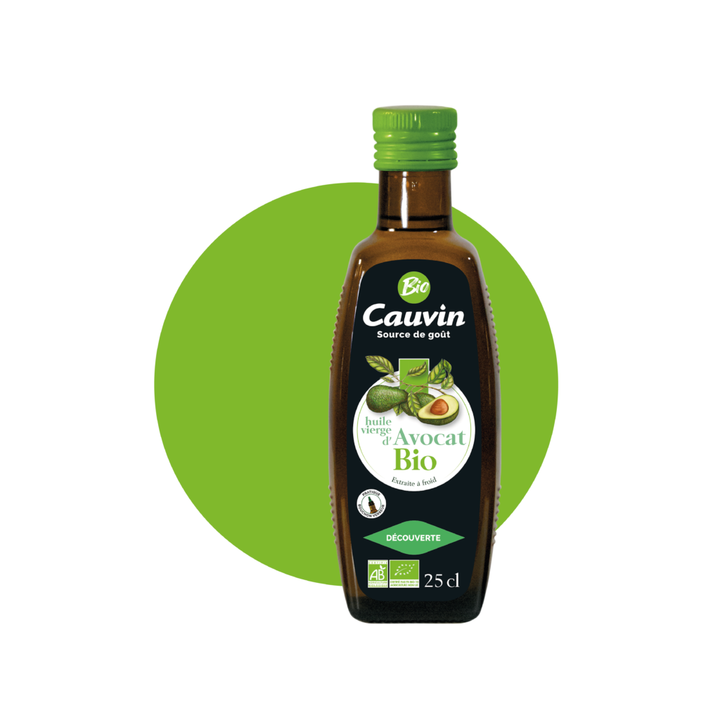 Huile vierge d'Avocat BIO - Huile Cauvin