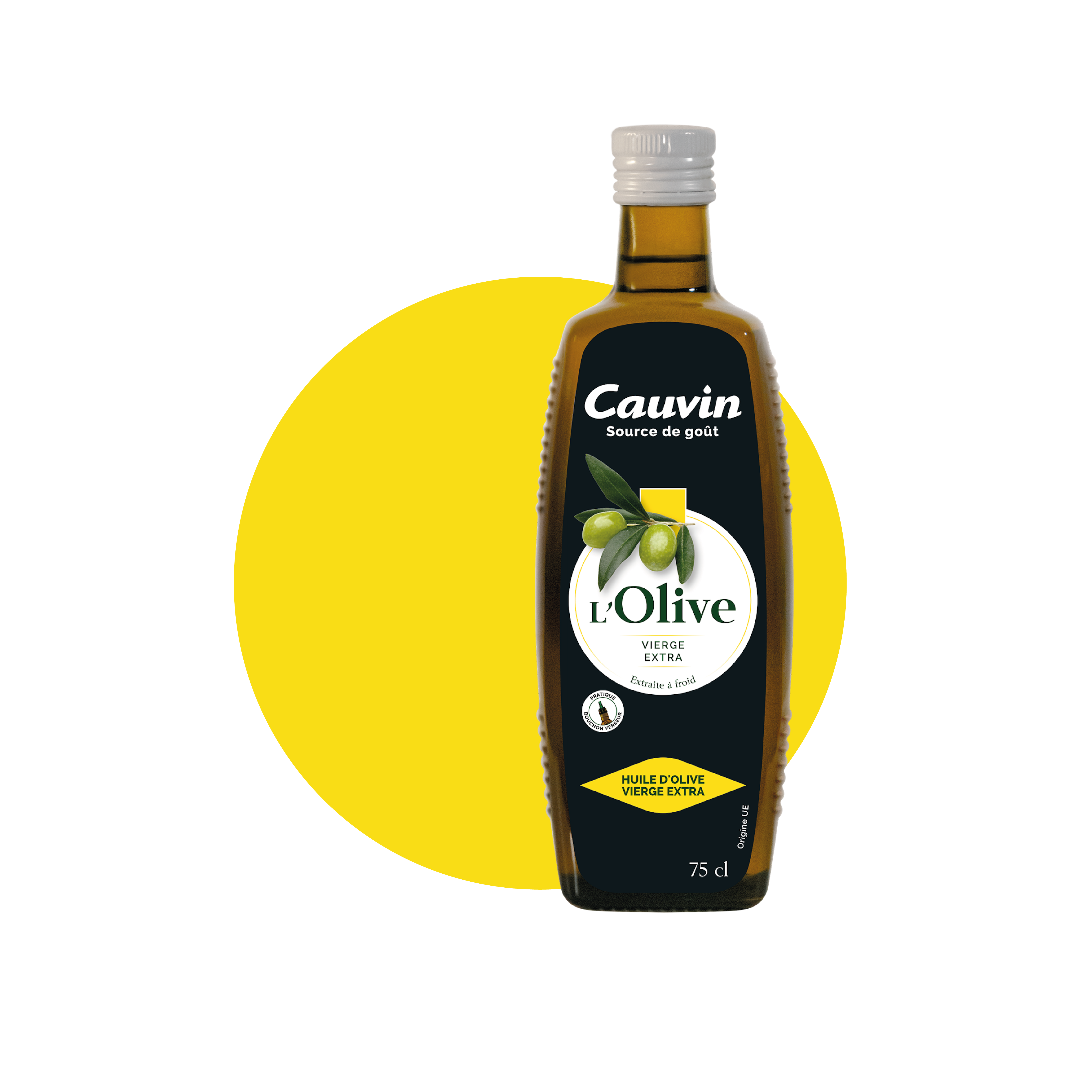 L'Olive - Huile d'olive vierge extra - Huile Cauvin