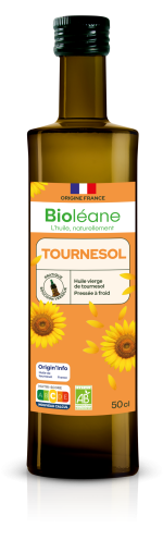 huile vierge de tournesol bio